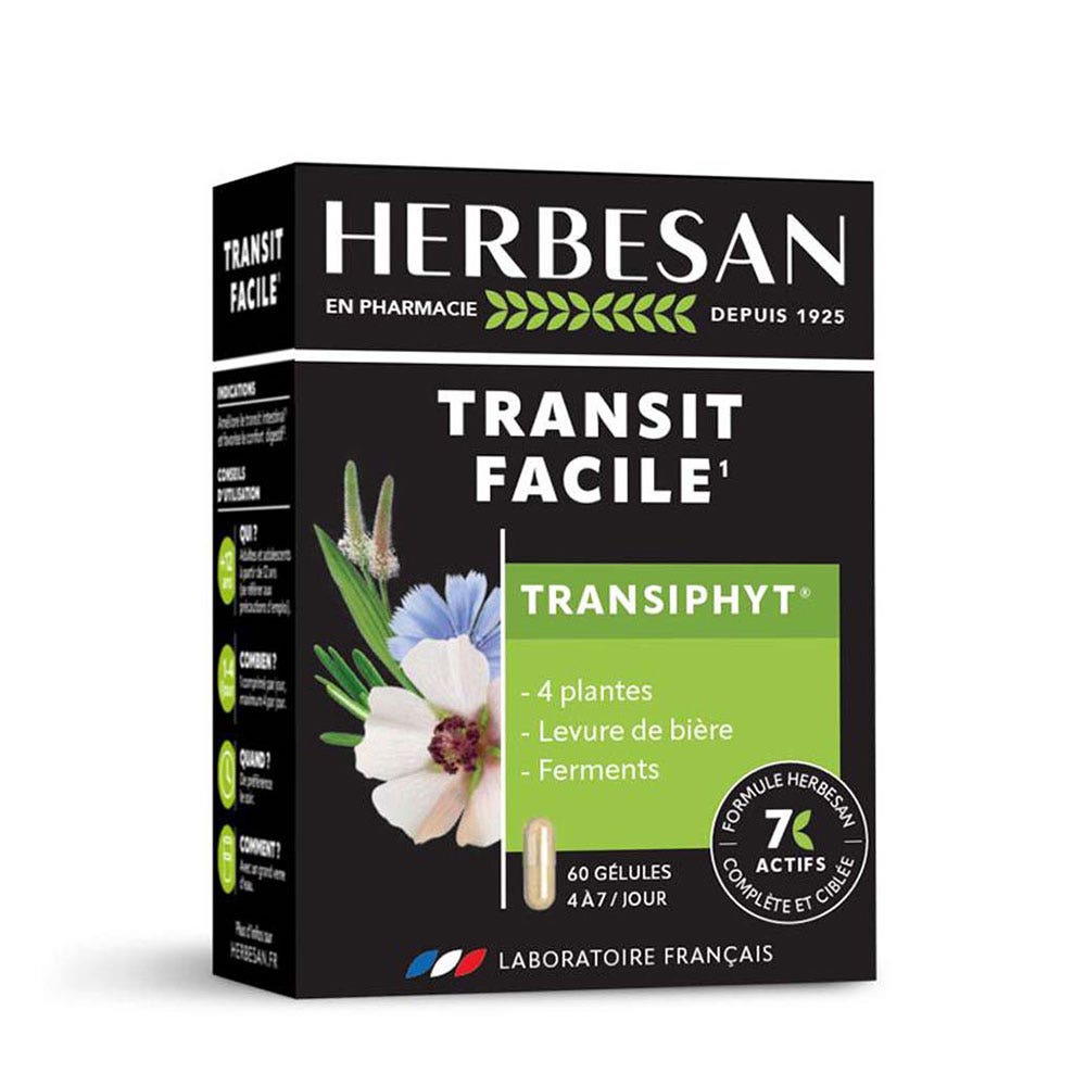 Herbesan Transiphyt Transito facile 60 capsule