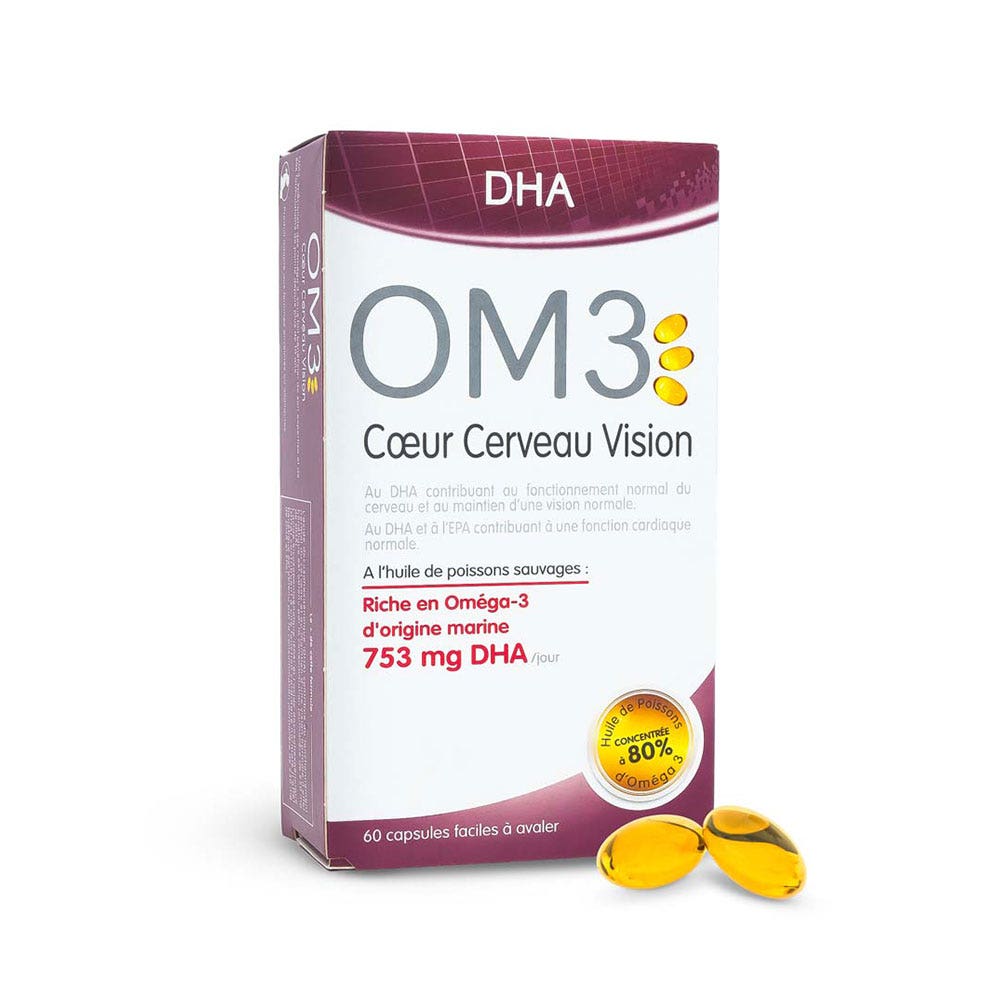 OM3 DHA cuore, cervello e vista 60 capsule