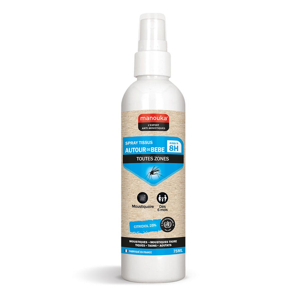 Manouka Spray Antizanzare Repellente Bébé 75 ml