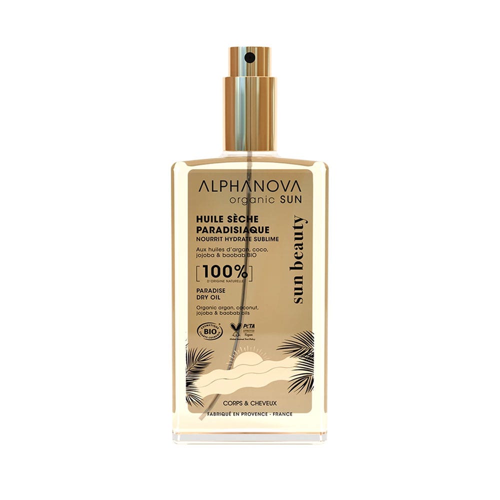 Alphanova Organic Sun Olio secco paradisiaco bio 100 ml