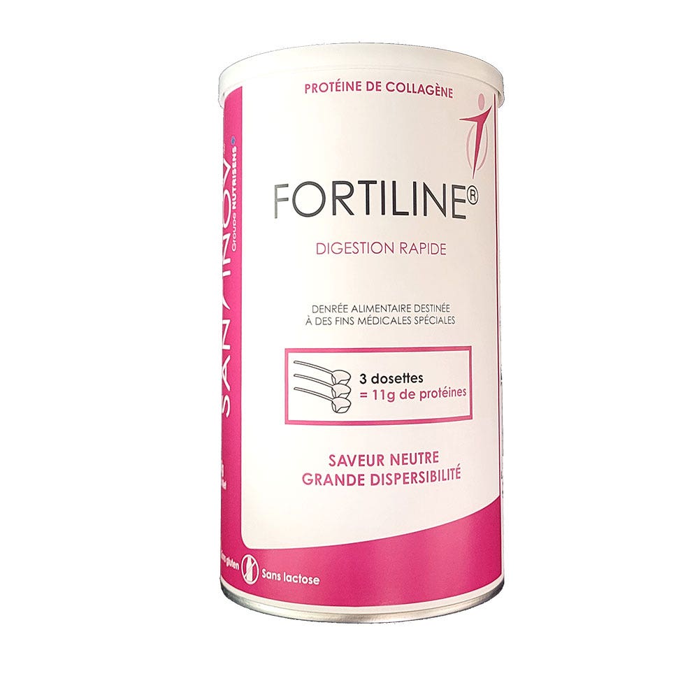 Santinov Polvere proteica Fortiline a rapido assorbimento 400 g