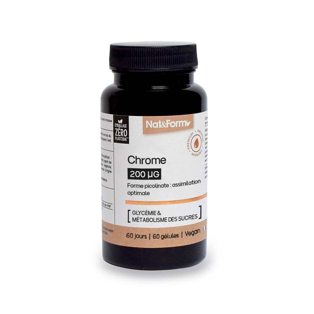 Nat&Form Nutraceutici Premium Chrome 60 capsule