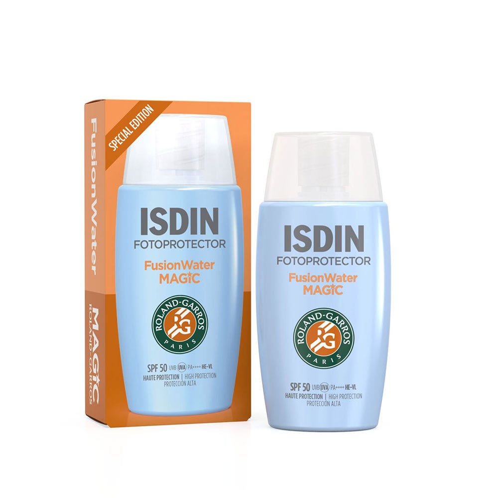 Isdin Fotoprotector Fusion Water Magic Protection Solare SPF50 Edizione limitata Roland Garros 50ml