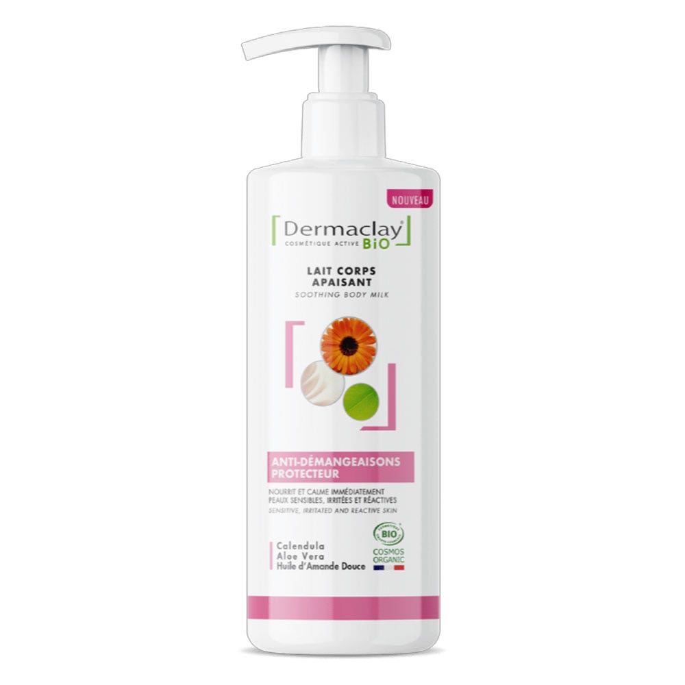 Dermaclay Latte corpo lenitivo anti-prurito protettivo 400 ml
