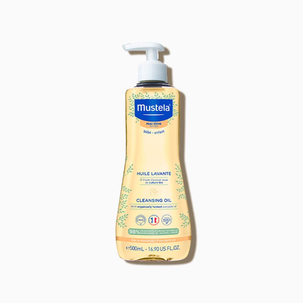 Mustela Olio detergente Bambini Pelle secca 500ml