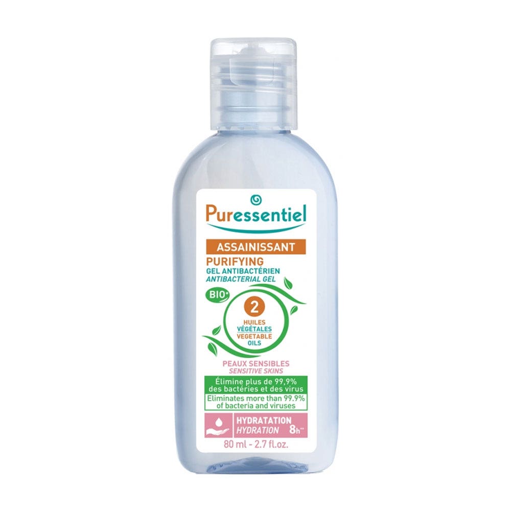 Puressentiel Purificante Gel antibatterico Pelle sensibile 80ml