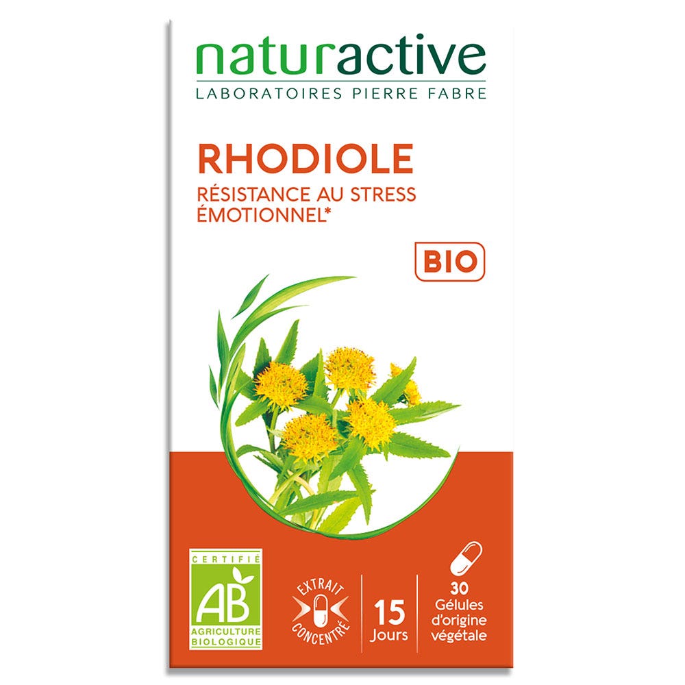 Naturactive Rhodiola bio 30 capsule vegetali
