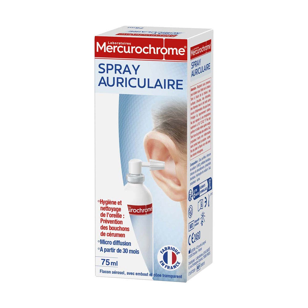 Mercurochrome SPRAY PER LE ORECCHIE 75ml