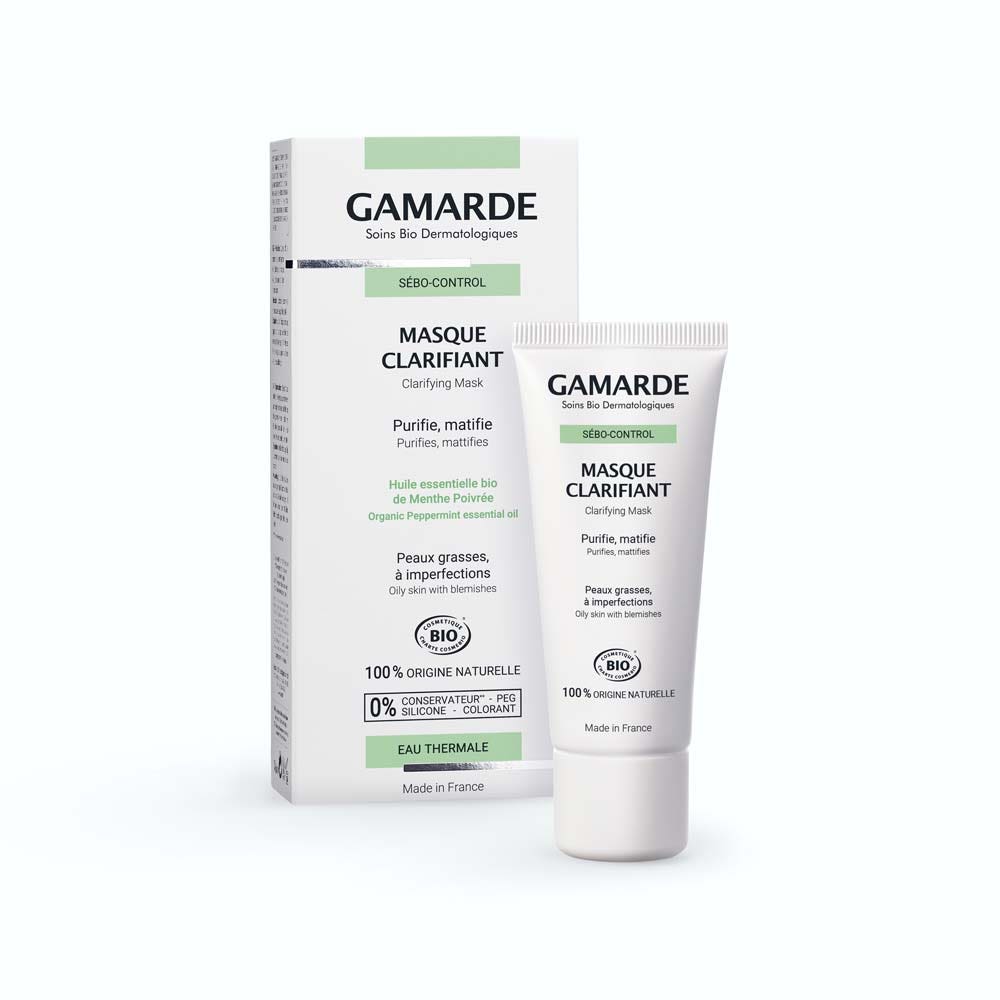 Gamarde Maschera purificante seboregolatrice bio 40 ml