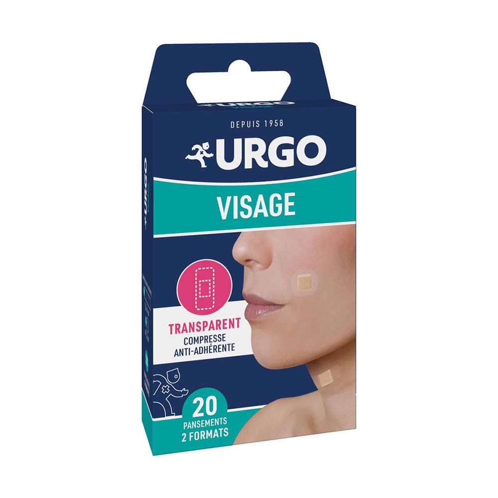Urgo Cerotti trasparenti viso 2 formati 20 unità