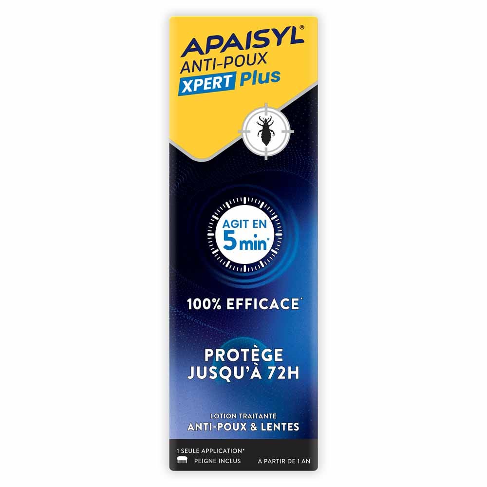 Apaisyl Anti-Pidocchi lozione Nits Xpert Plus 100 ml