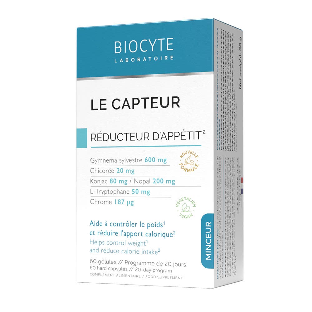 Biocyte Snellente Cattura sazietà riduttore di appetito 60 capsule