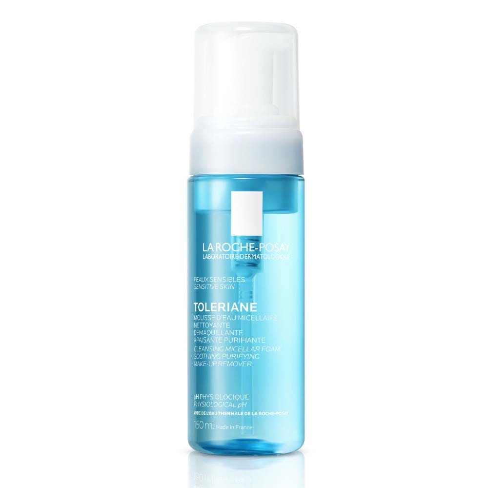 La Roche-Posay Toleriane Schiuma micellare detergente e struccante con Acqua Termale Pelle Sensibile 150 ml