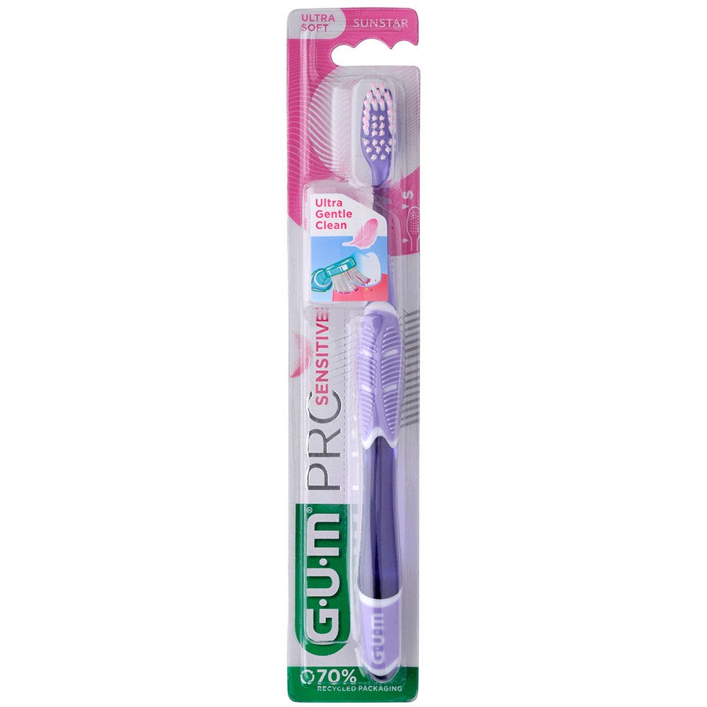 Gum Pro Sensitive Spazzolino da denti Ultra flessibile 15/100e