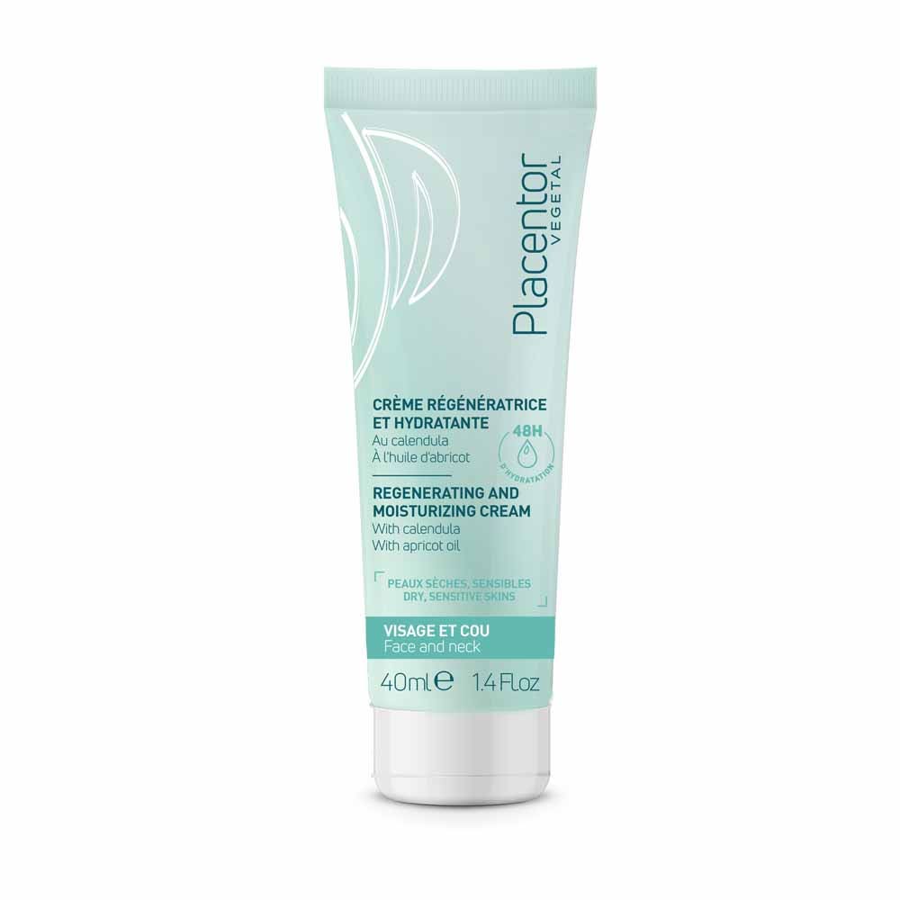 Placentor Végétal Creme Regeneratrice Hydratante Peaux Seches 40ml