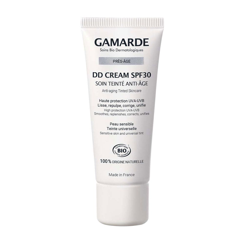 Gamarde Pres-Age Crema viso SPF30 trattamento tintato anti-età bio con SPF30 40 ml