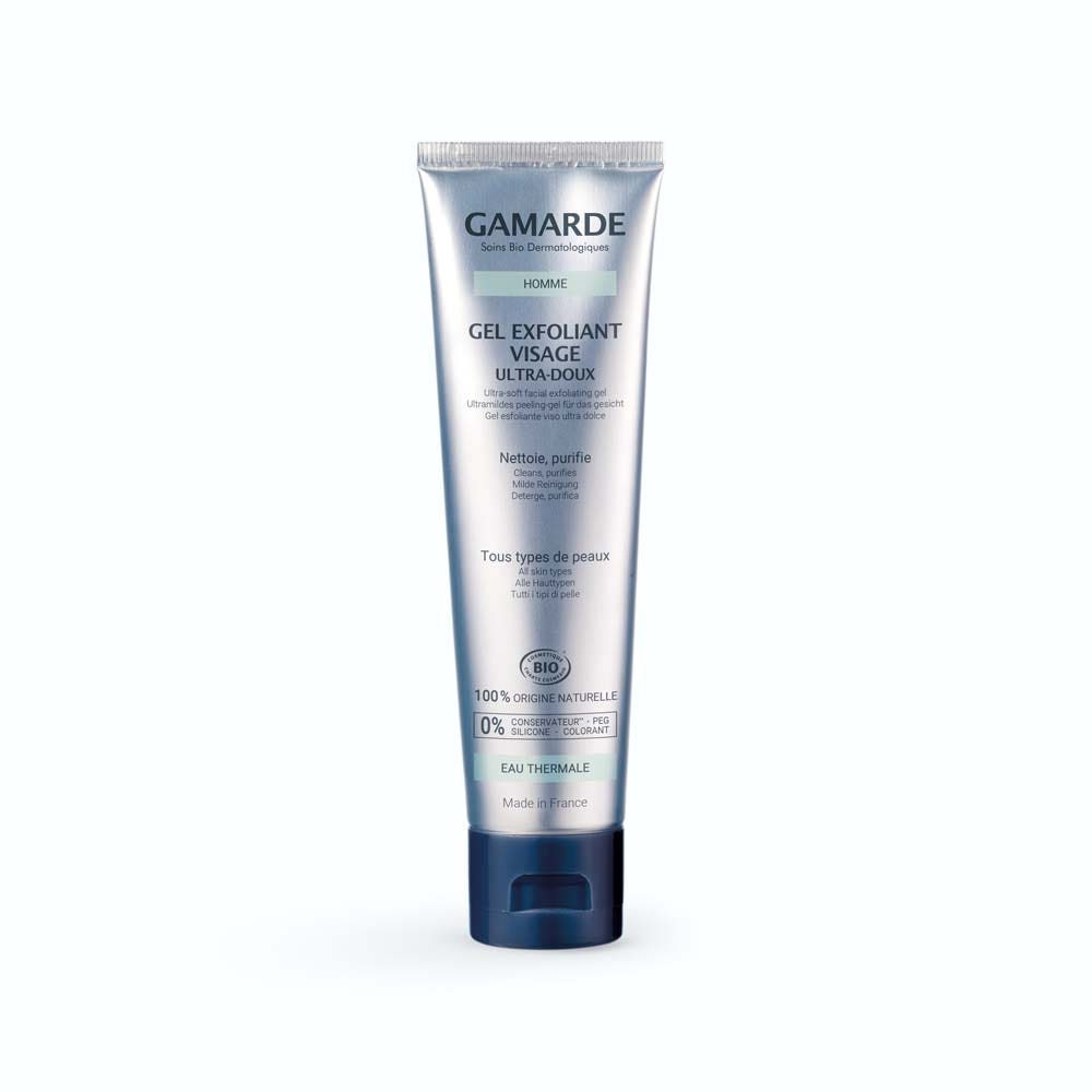 Gamarde Uomo Gel esfoliante viso bio ultra delicato 100 ml