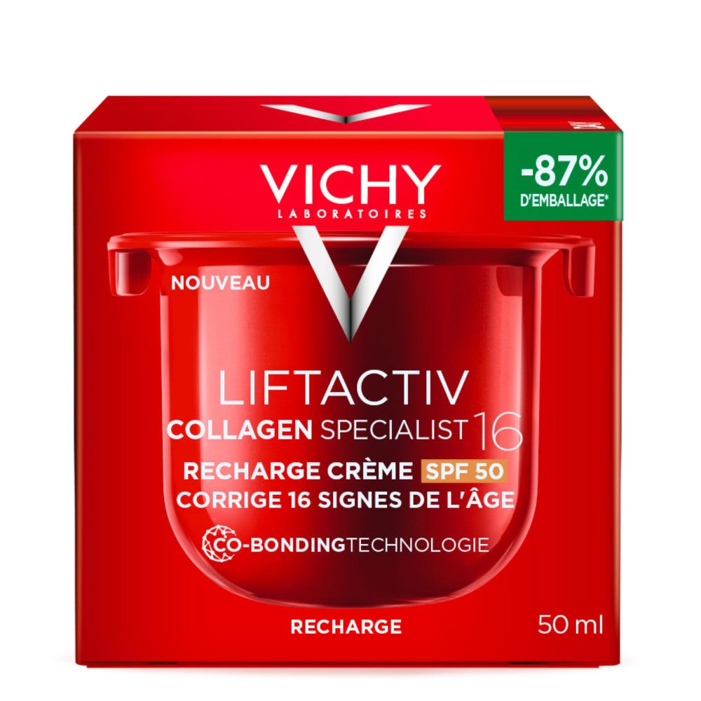 Vichy Liftactiv Supreme Ricarca crema giorno anti-età pro-collagene SPF50 50 ml