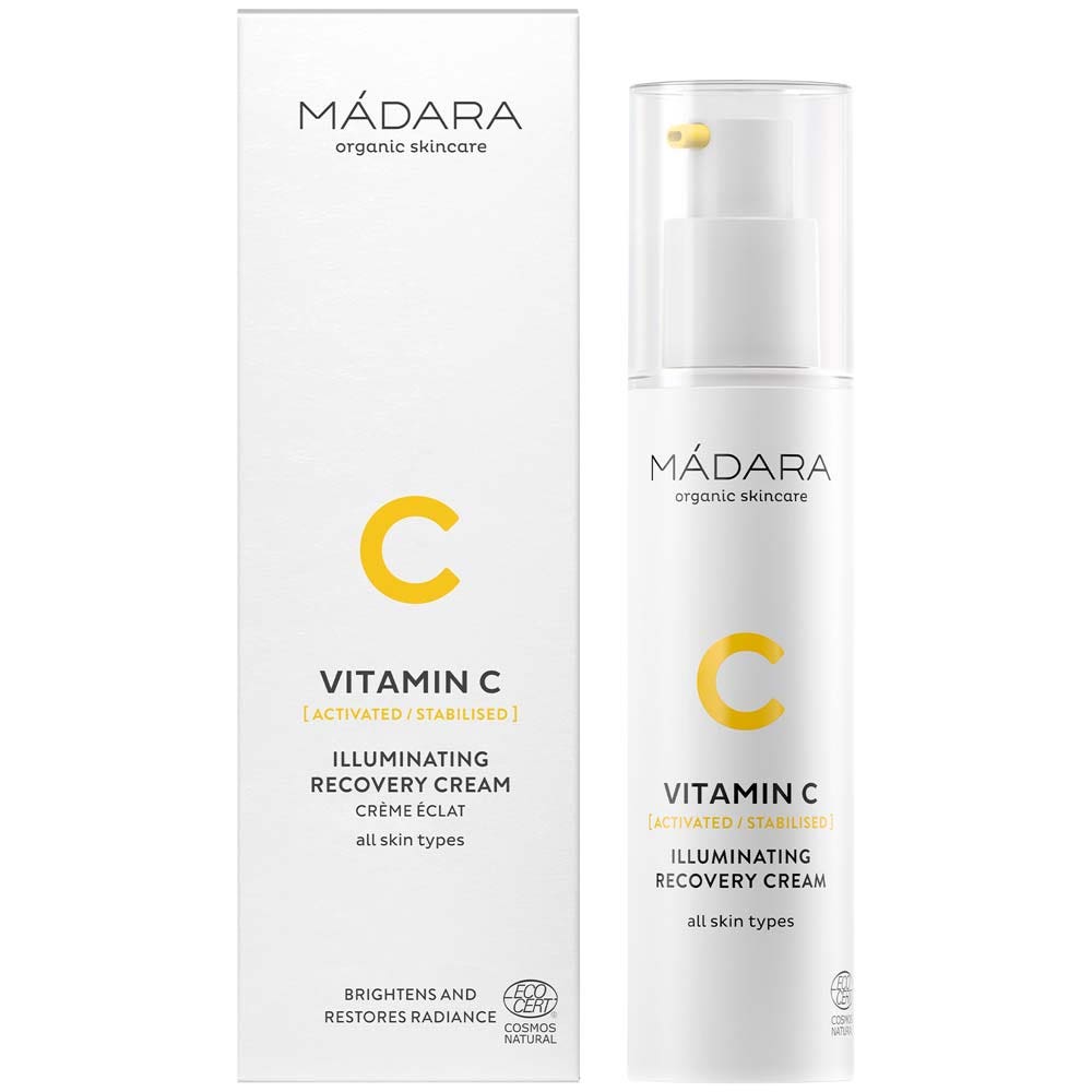 MÁDARA organic skincare Vitamin C Crema rigenerante illuminante 50ml