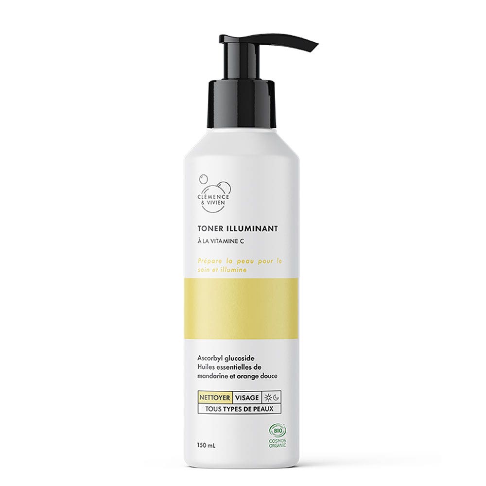 Clemence&Vivien Toner illuminante bio 150 ml