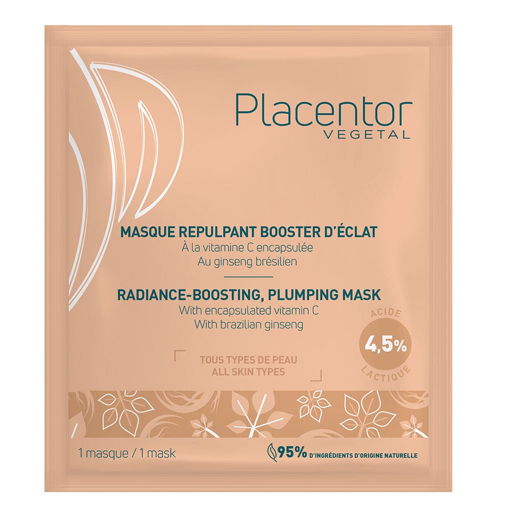 Placentor Végétal Maschera rimpolpante illuminante Pour tous i tipi di pelle 25g