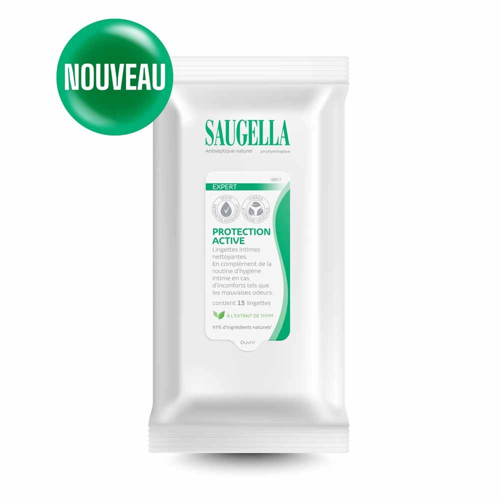 Saugella Antisettico 15 Salviettine Intime Antisettiche x15