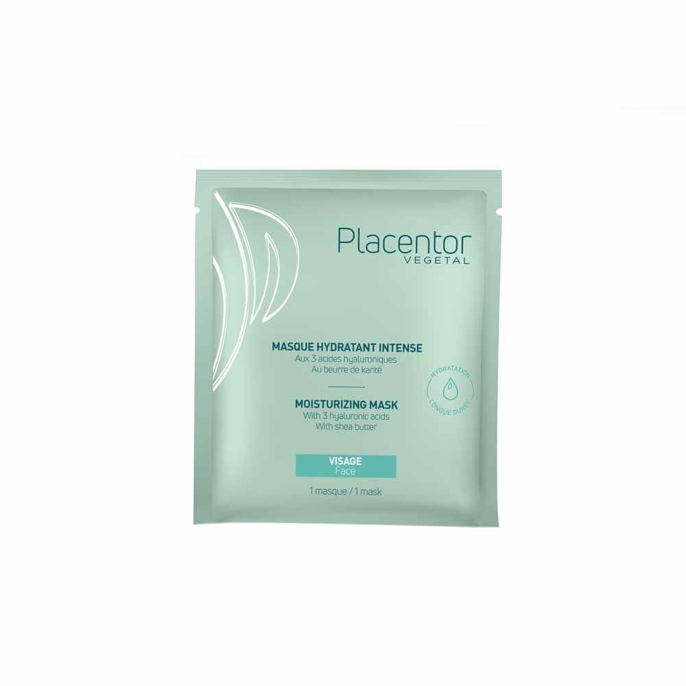 Placentor Végétal Maschera idratante intensiva con 3 acidi ialuronici e burro di karité x1
