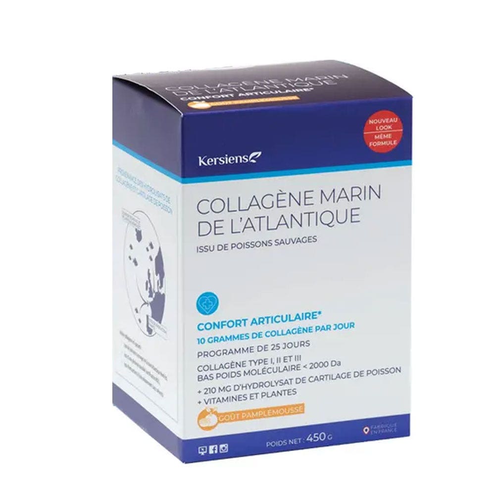 Kersiens Collagene marino dell'Atlantico gusto pompelmo 450 g