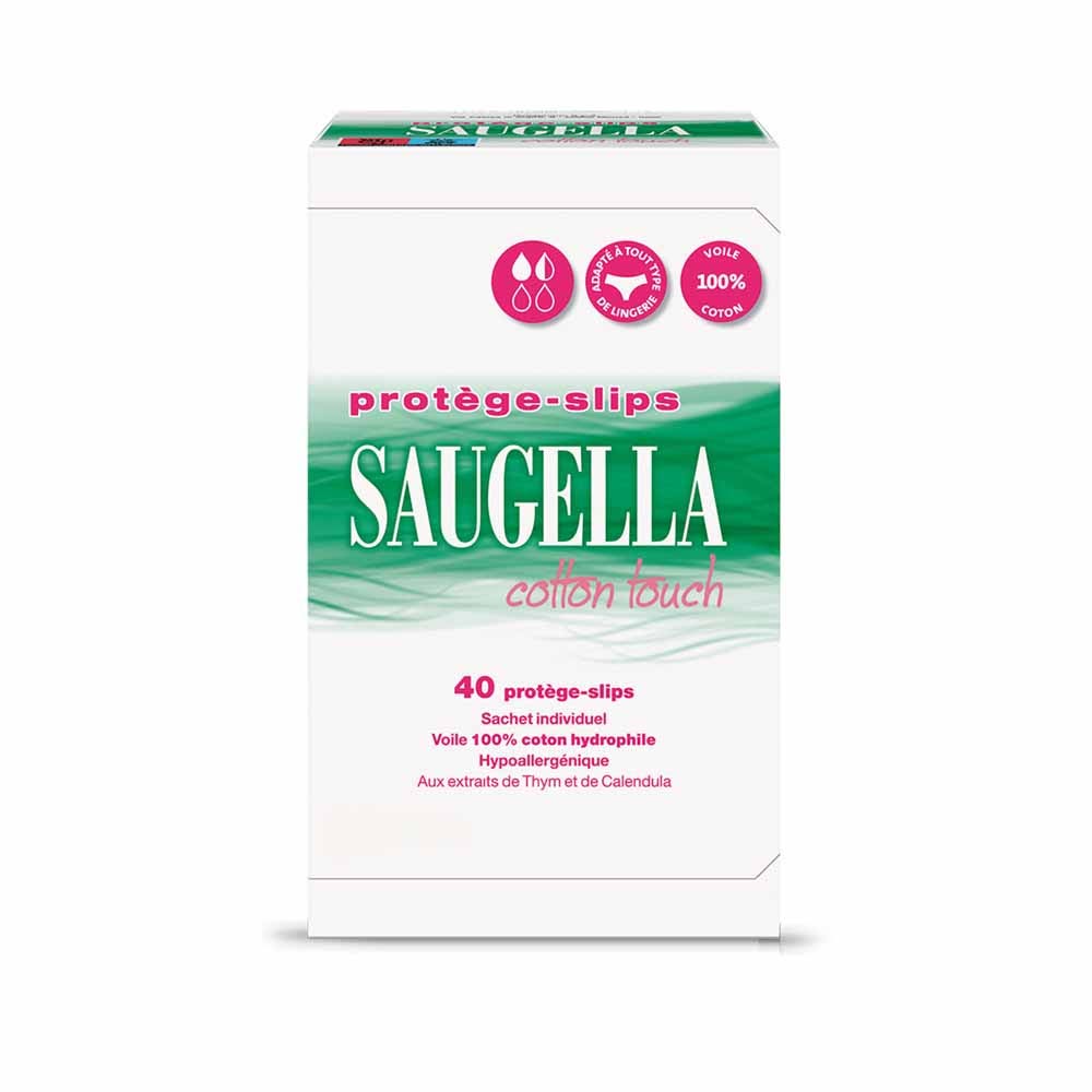 Saugella CottonTouch Cotton Touch - Proteggi Slip X40 Hypoallergénique x40