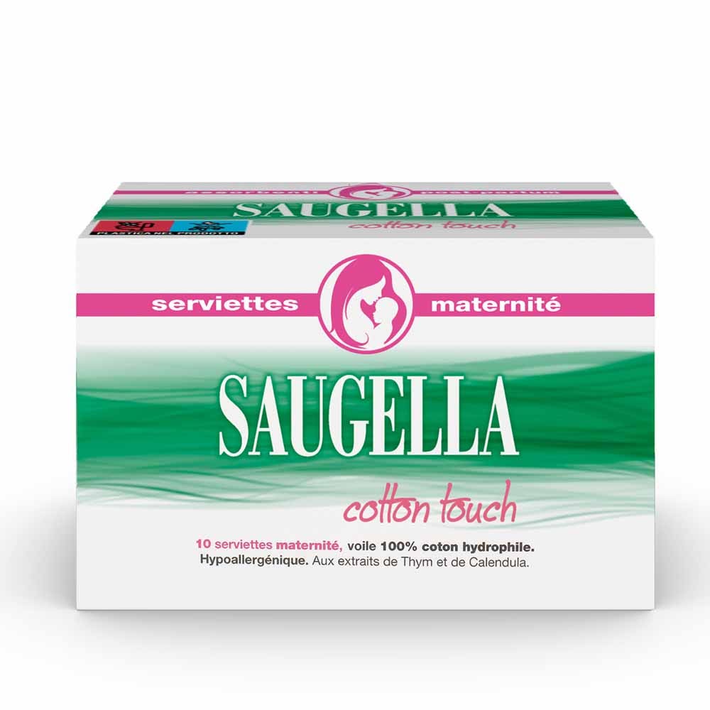 Saugella CottonTouch Salvaslip maternità ipoallergenico 10 unità