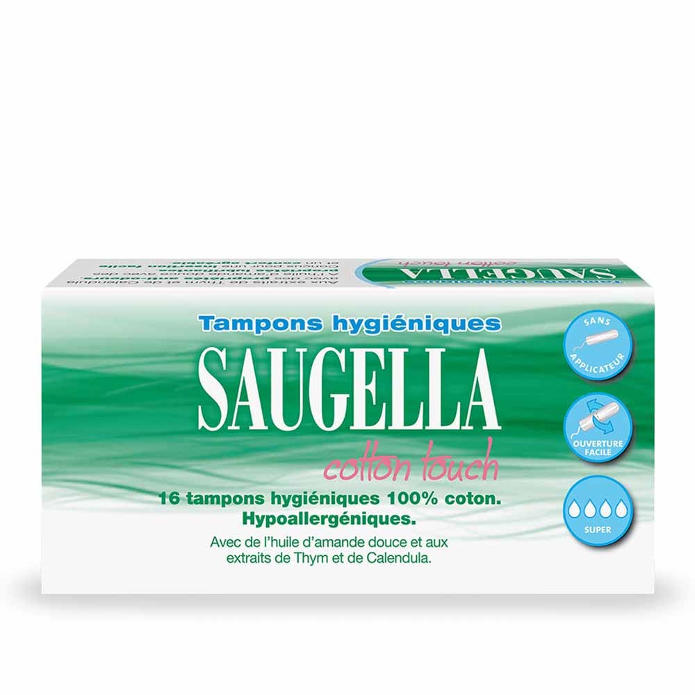 Saugella CottonTouch Tamponi igienici flusso super ipoallergenico 16 unità