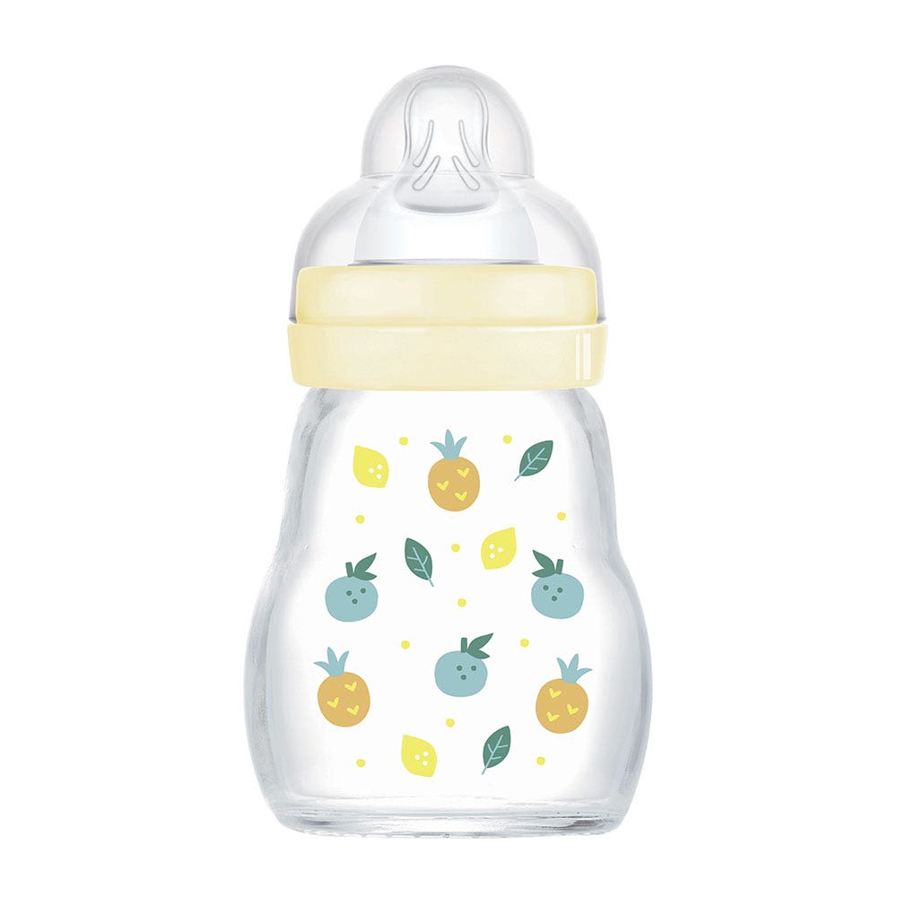 Mam Biberon in vetro flusso 1 da 0 mesi in su 170 ml