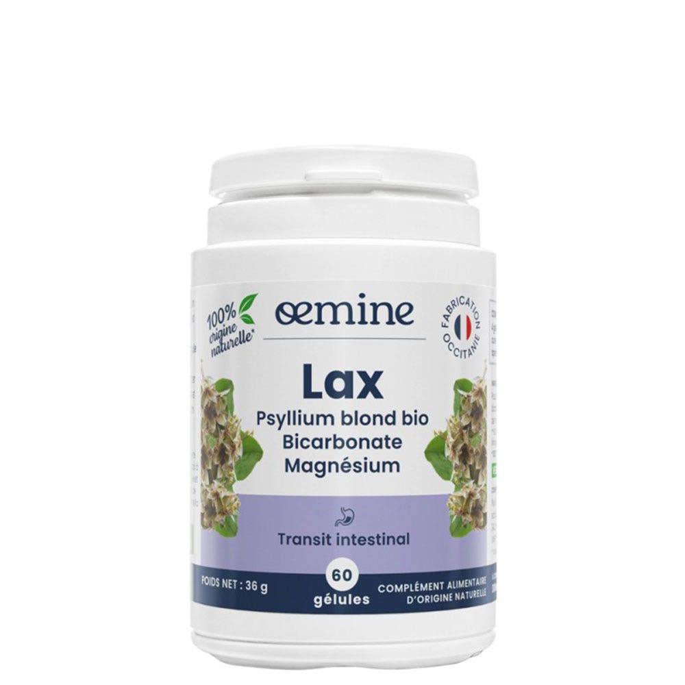 Oemine Lax psillio biondo bio 60 capsule