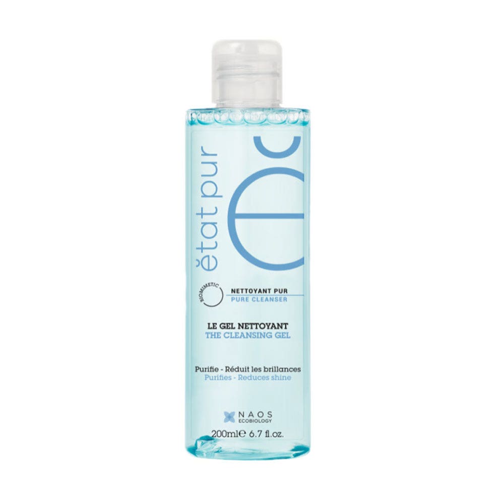 Etat Pur Detergenti puri Gel detergente purificante per il viso Pelle mista o grassa 200 ml