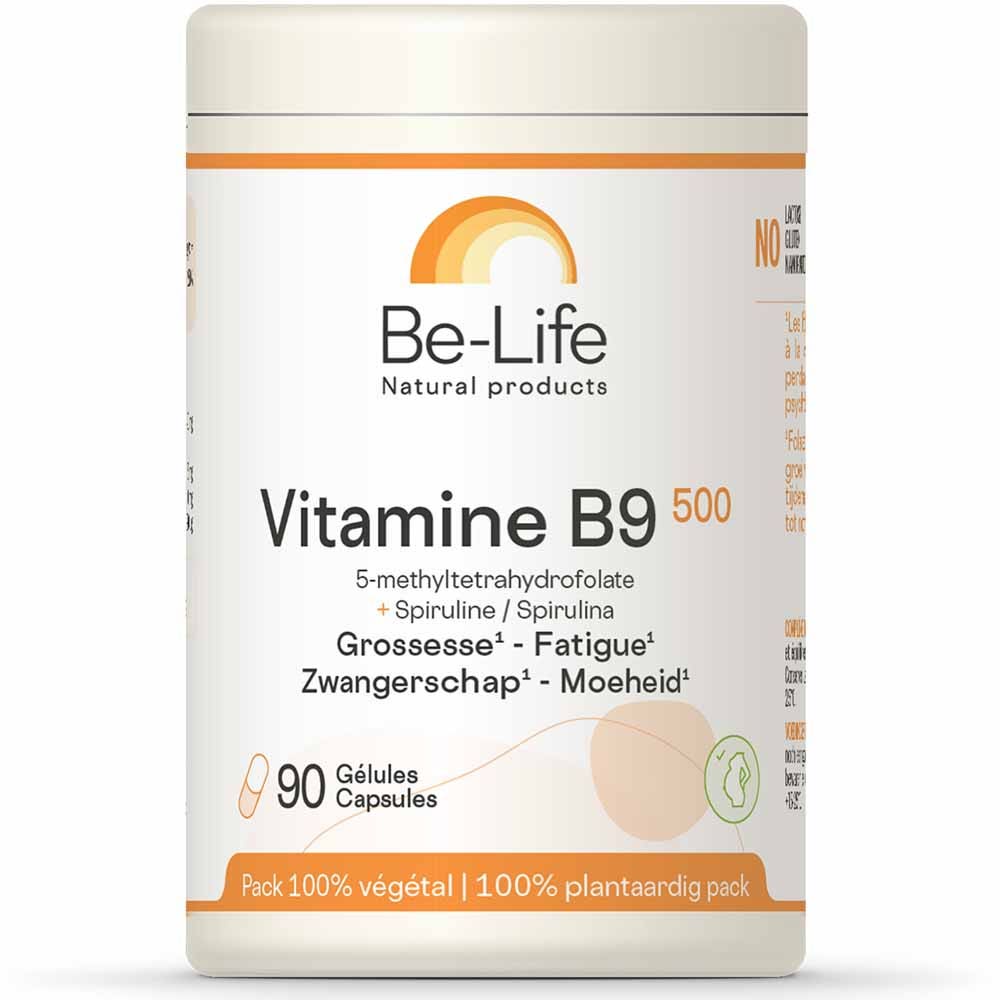 Be-Life Vitamine B9 500 90 Gelule