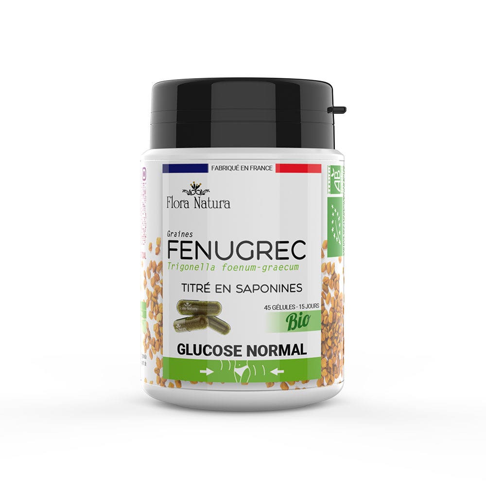 Flora Natura Fieno greco Bio 45 capsule