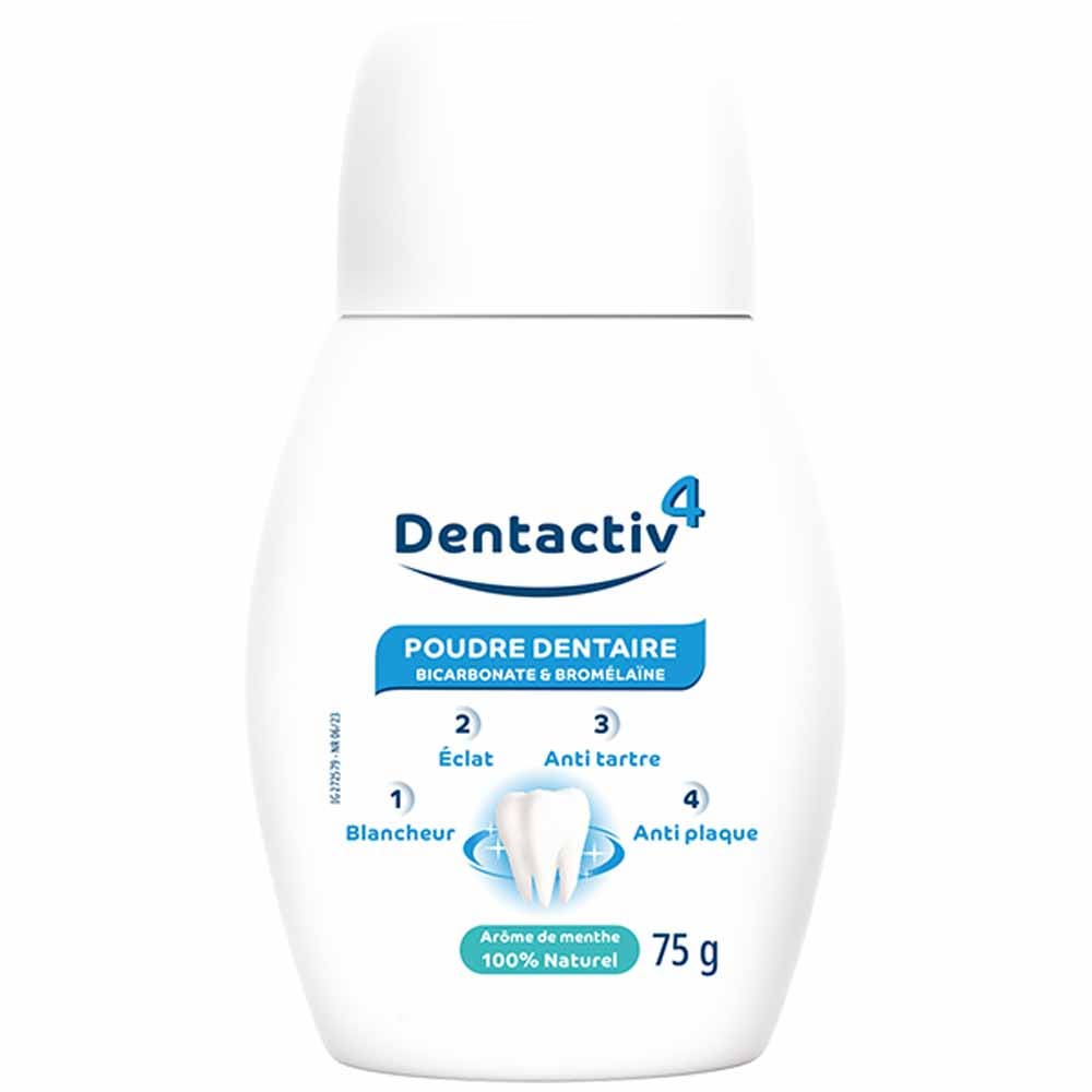 Gilbert Bicarbonato e bromelina Dentactiv 75g