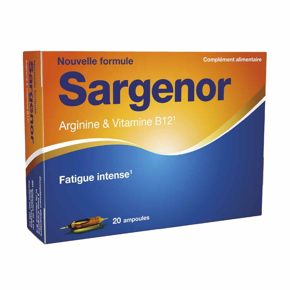 Sargenor Arginina e vitamina B12 20 Ampolle