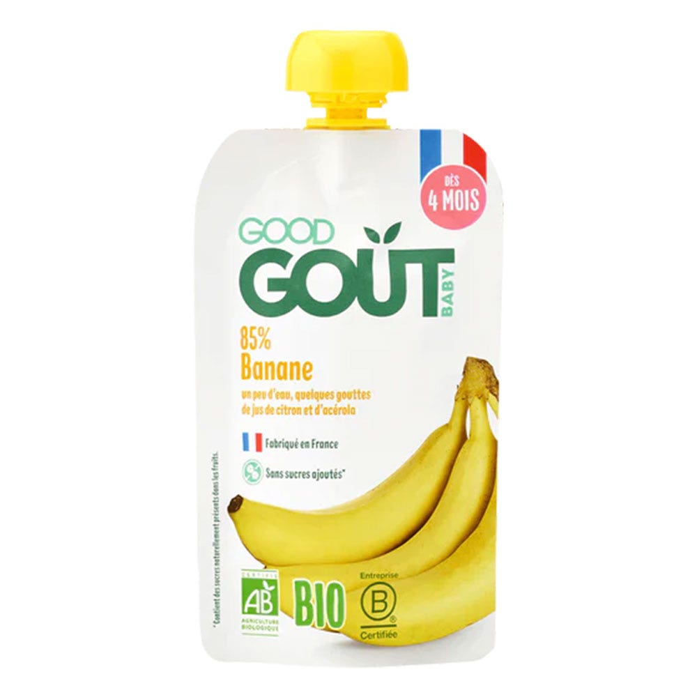 Good Gout Bottiglia di frutta biologica Da 4 mesi 120g