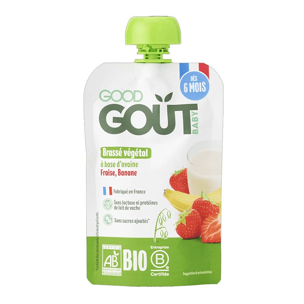 Good Gout 6 mesi Brasse da dessert vegetali biologiche 90g