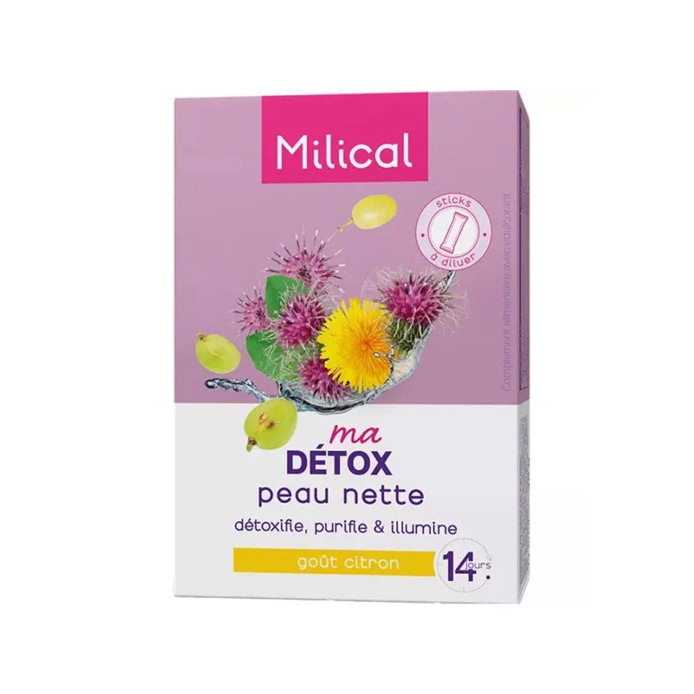 Milical La mia detossinante per pelle netta 14 stick