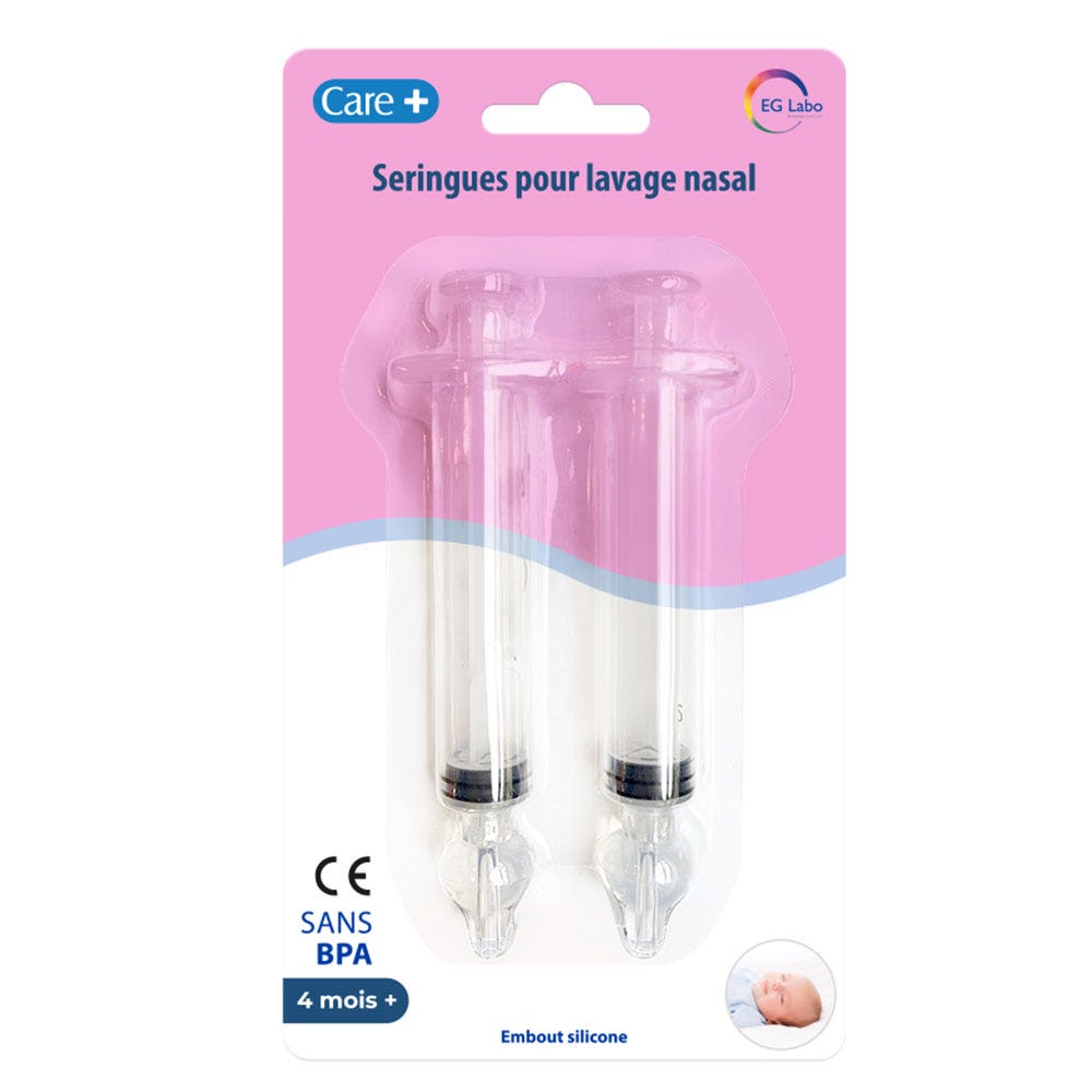 Care+ Siringhe nasali x2