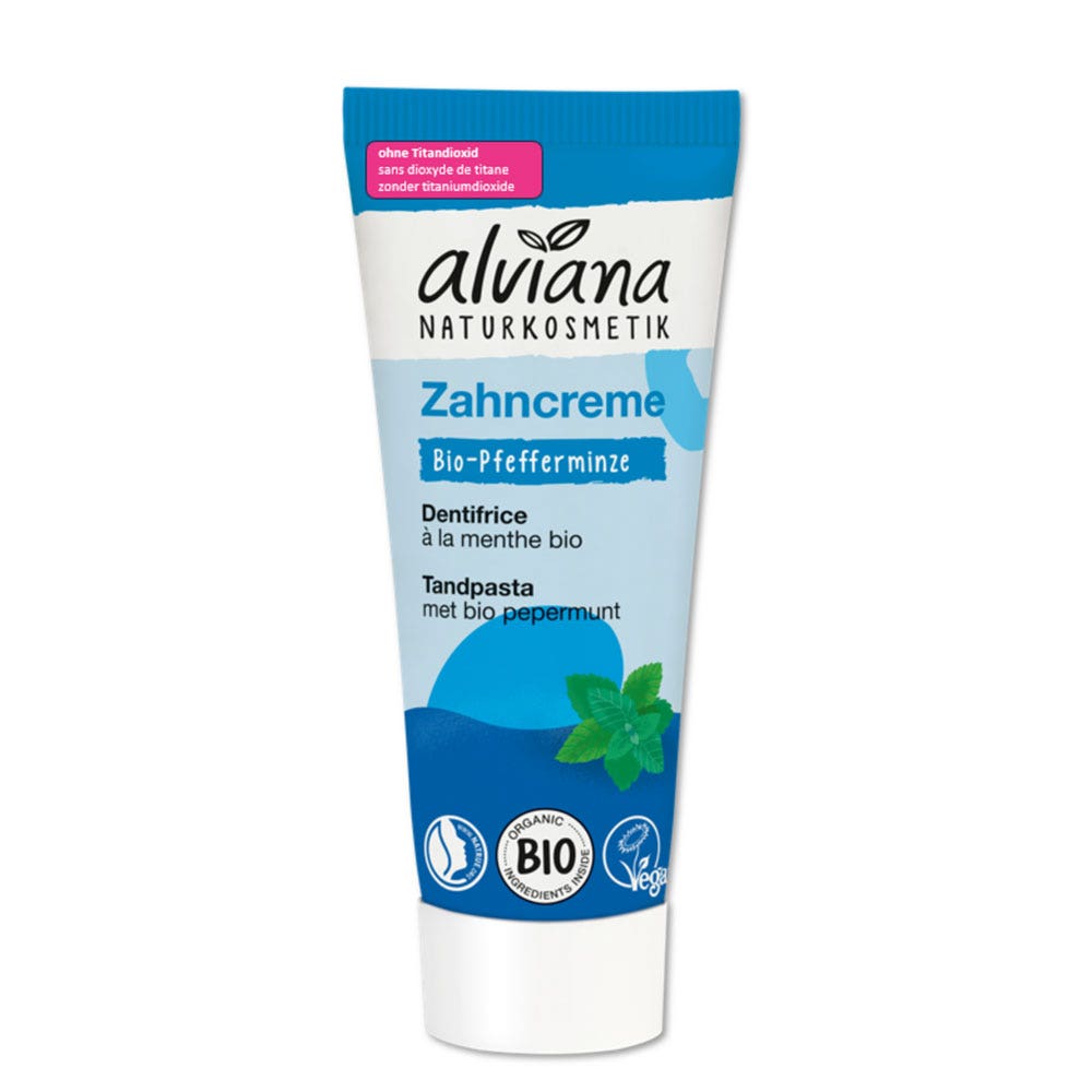 Alviana Dentifricio A La Menthe Bio 75ml