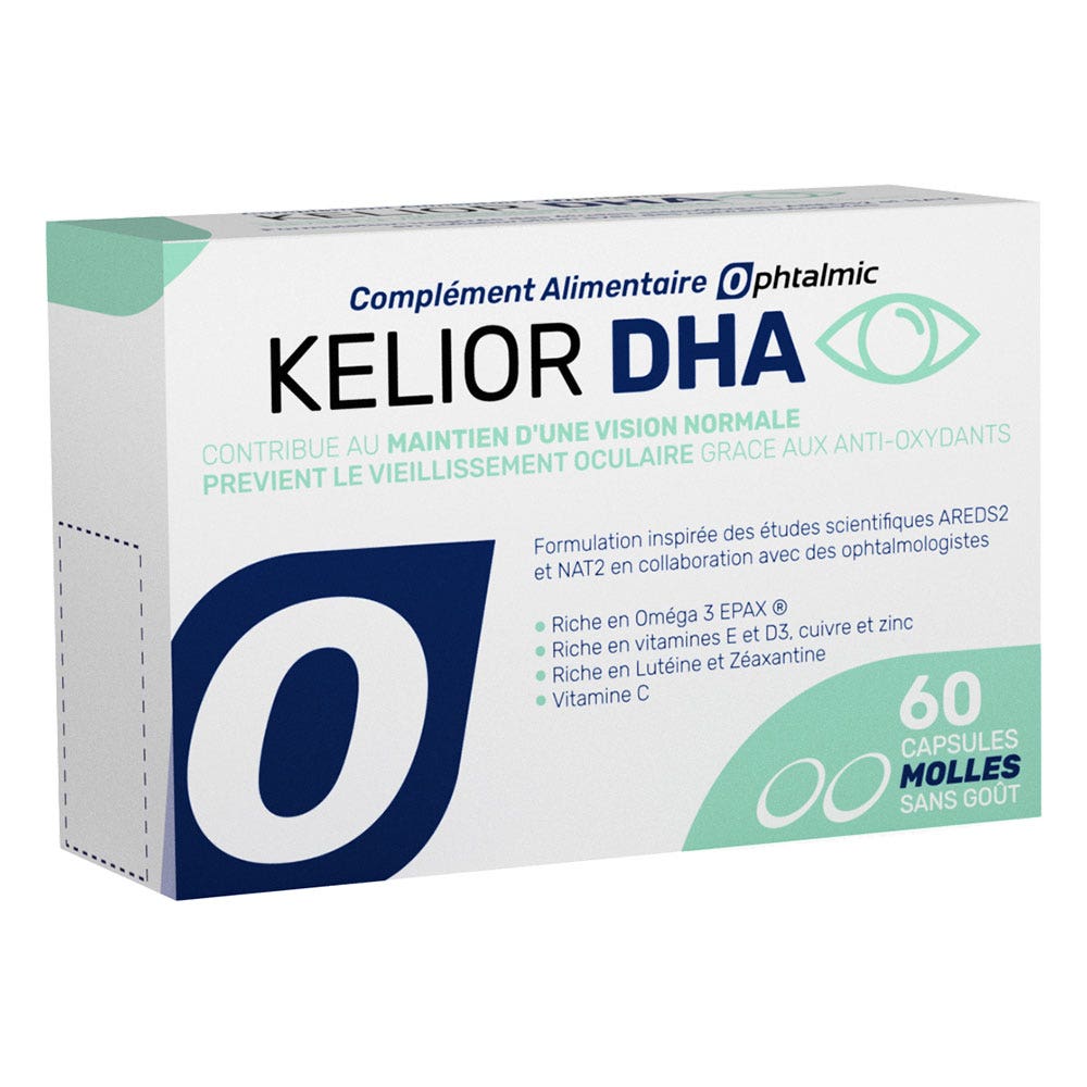 Ophtalmic Kelior DHA Mantenere una visione normale 60 capsule