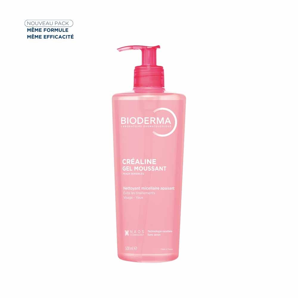 Bioderma Crealine Gel Detergente Micellare Lenitivo Pelli sensibili Viso e Occhi