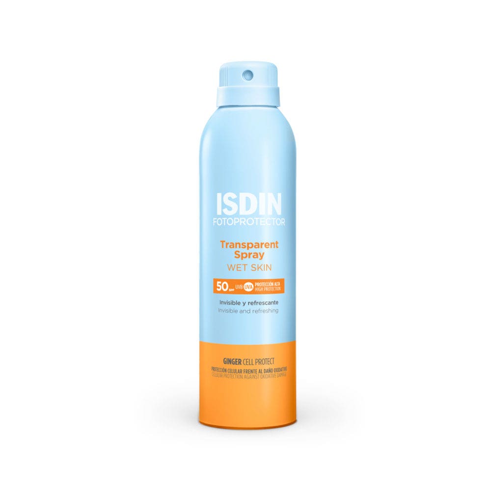 Isdin Transparent Spray Fotoprotector crema solare corpo SPF50 250 ml