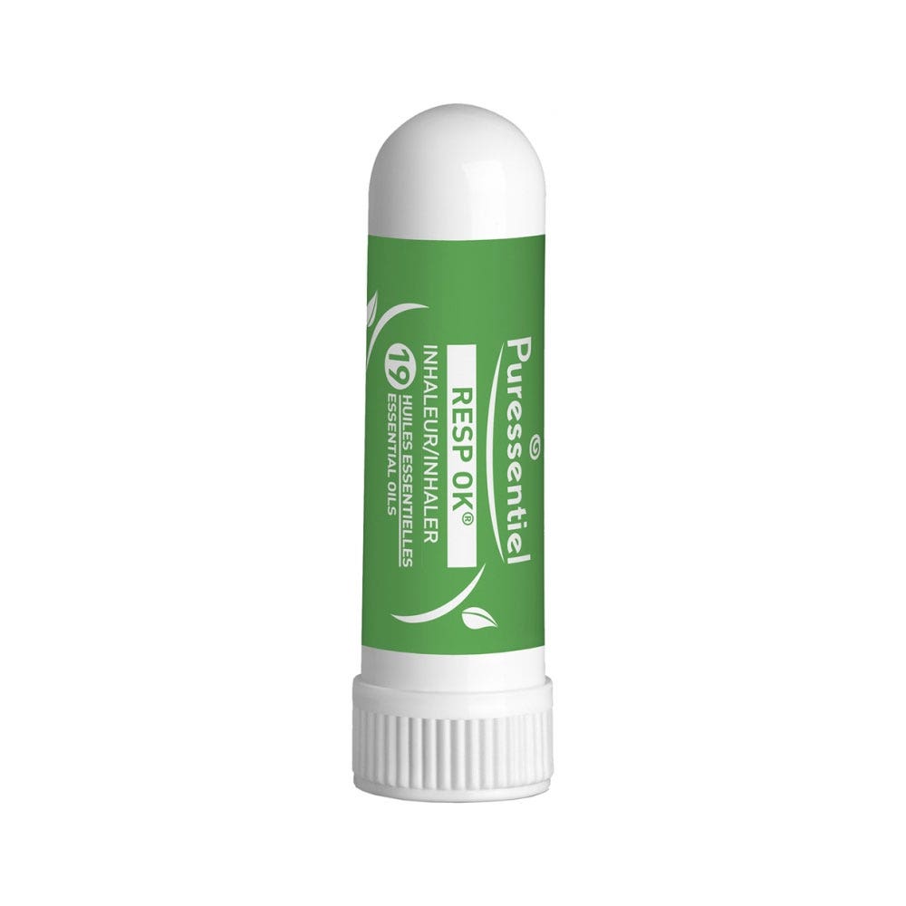 Puressentiel Respirazione Inalatore con 19 oli essenziali 1ml