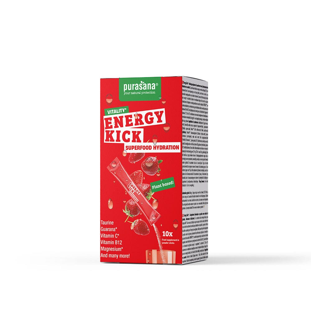 Purasana Idratazione energetica per un'energia immediata 10 stick