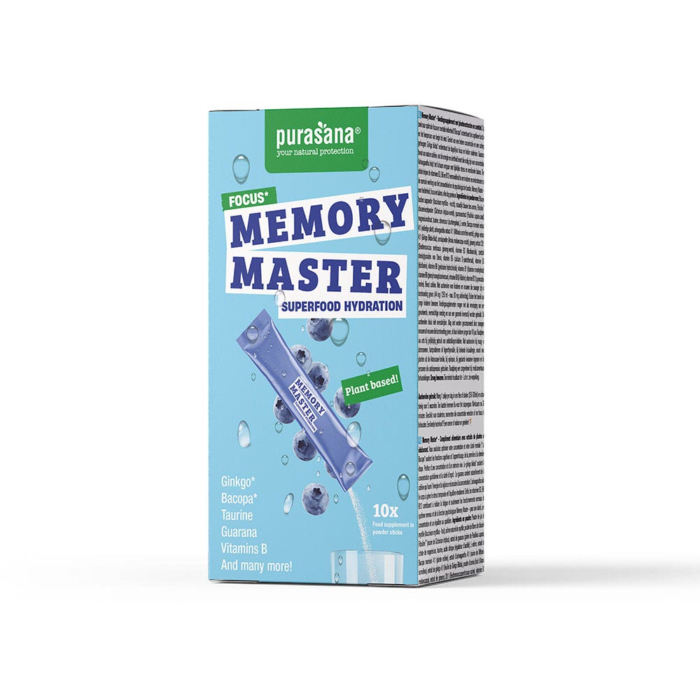 Purasana Master idratazione memoria concentrato 10 stick