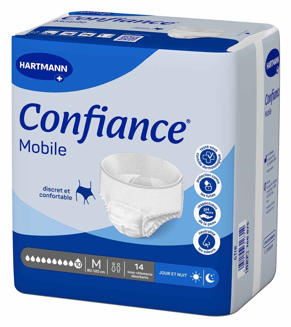Hartmann Confiance Absorb + cuscinetti Mobile maschile e femminile x14